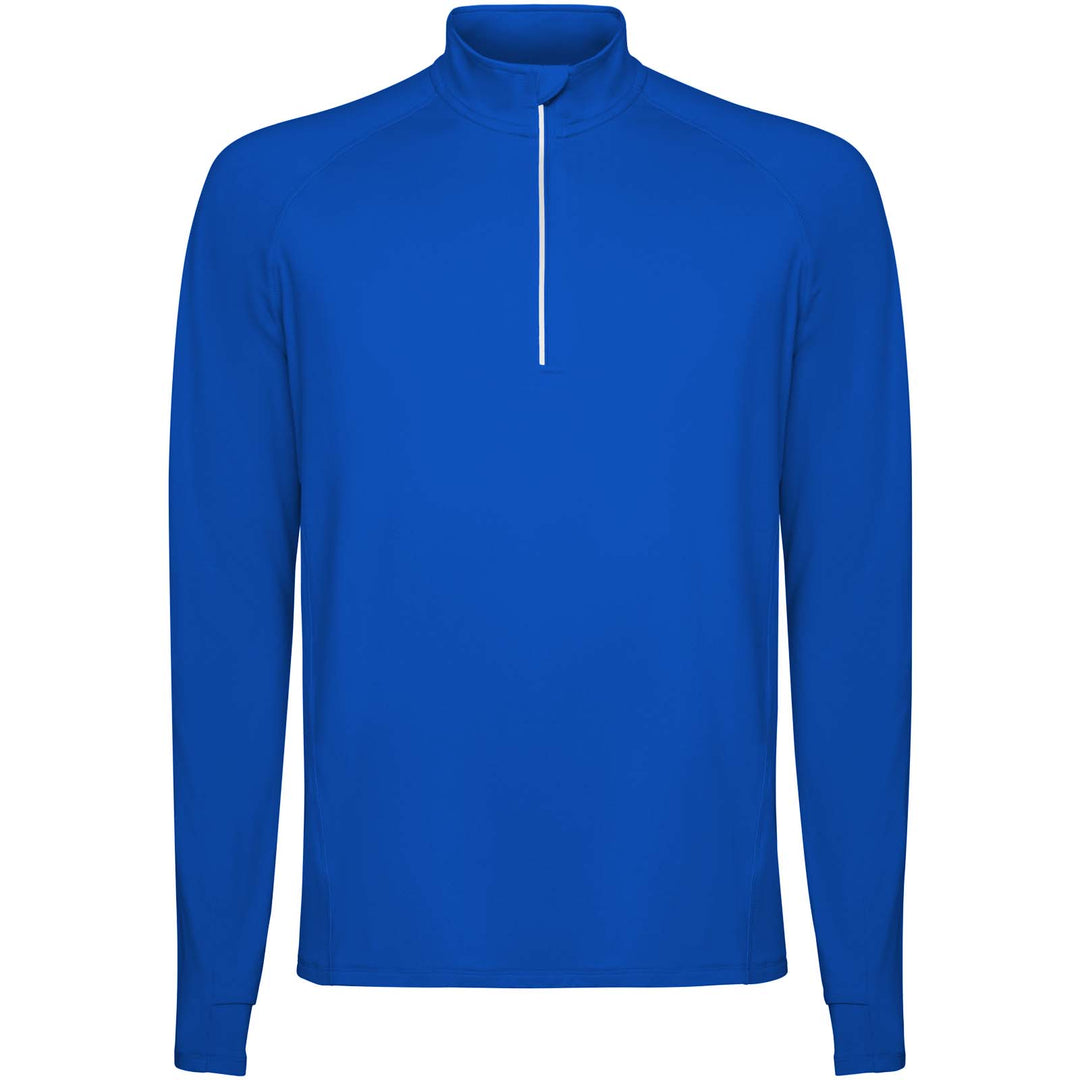Estambul 200 g/m² langærmet sweatshirt med halv lynlås til mænd