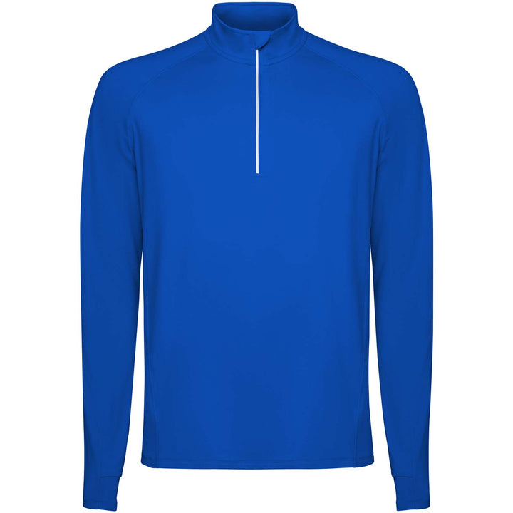Estambul 200 g/m² langærmet sweatshirt med halv lynlås til mænd