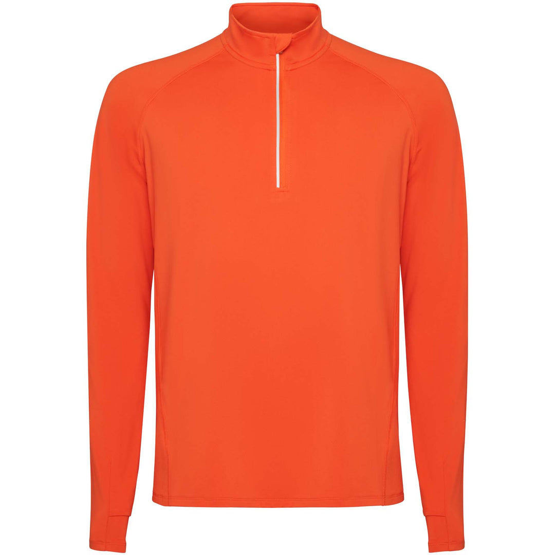 Estambul 200 g/m² langærmet sweatshirt med halv lynlås til mænd