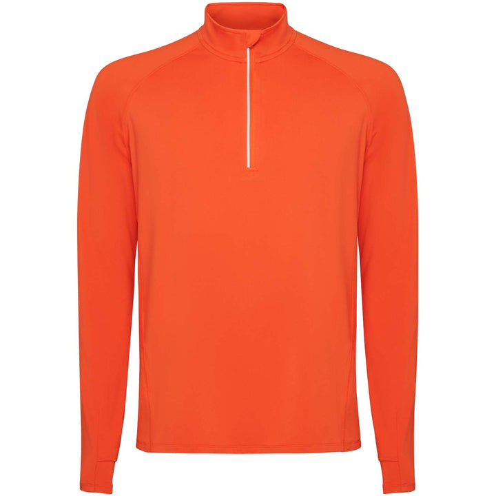 Estambul 200 g/m² langærmet sweatshirt med halv lynlås til mænd
