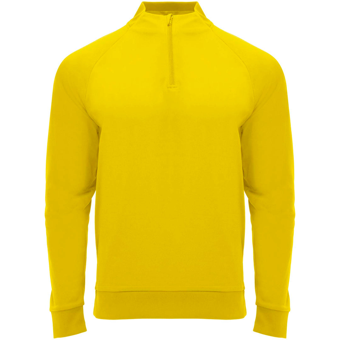 Epiro 200 g/m² langærmet unisex sweatshirt med kvart lynlås