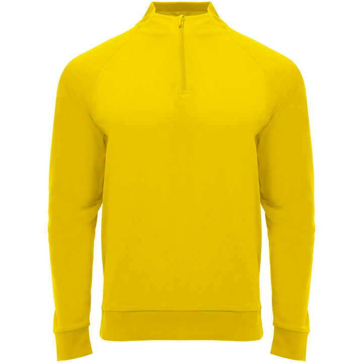 Epiro 200 g/m² langærmet unisex sweatshirt med kvart lynlås