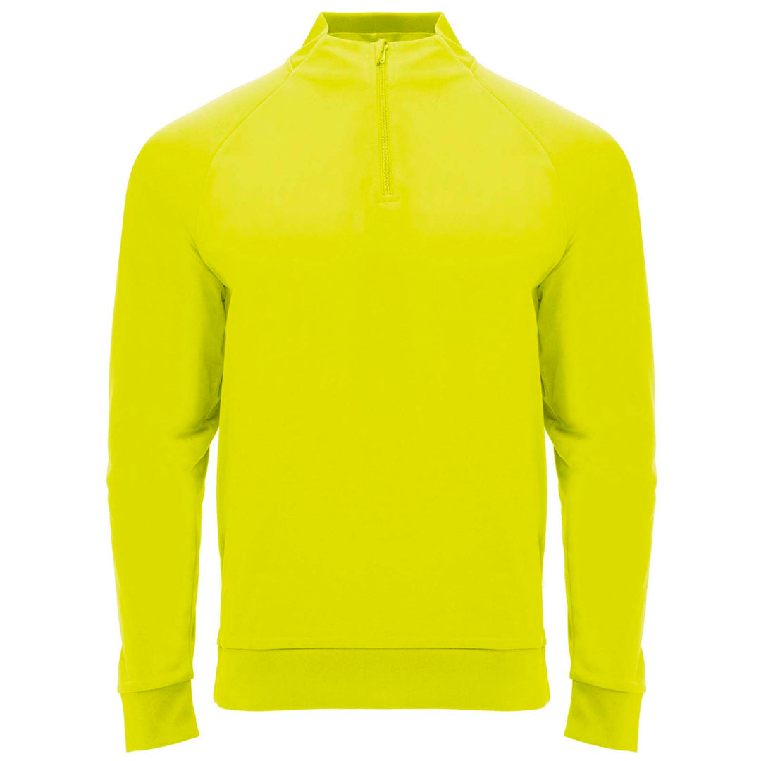 Epiro 200 g/m² langærmet unisex sweatshirt med kvart lynlås
