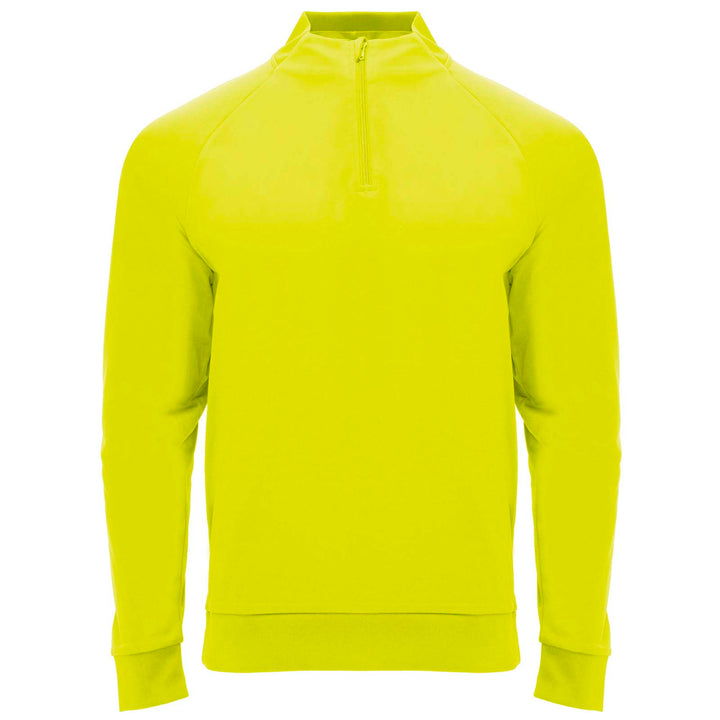 Epiro 200 g/m² langærmet unisex sweatshirt med kvart lynlås