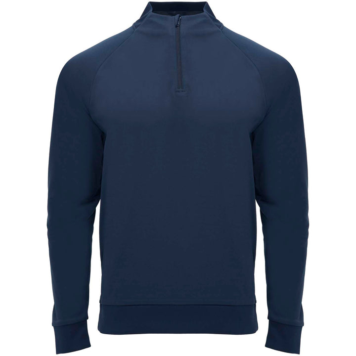 Epiro 200 g/m² langærmet unisex sweatshirt med kvart lynlås