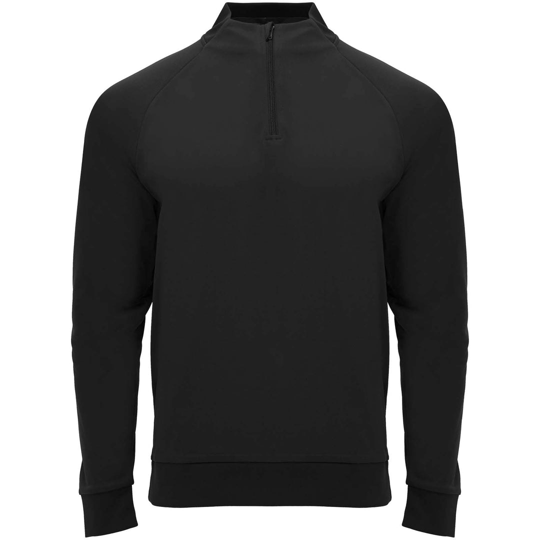 Epiro 200 g/m² langærmet unisex sweatshirt med kvart lynlås