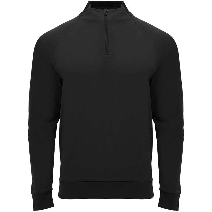 Epiro 200 g/m² langærmet unisex sweatshirt med kvart lynlås
