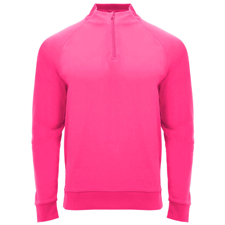Epiro 200 g/m² langærmet unisex sweatshirt med kvart lynlås
