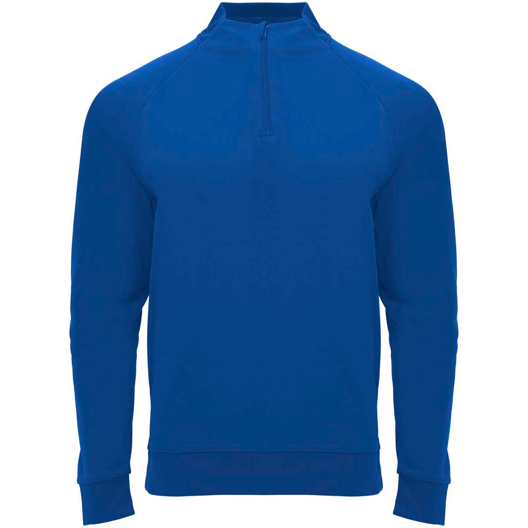 Epiro 200 g/m² langærmet unisex sweatshirt med kvart lynlås
