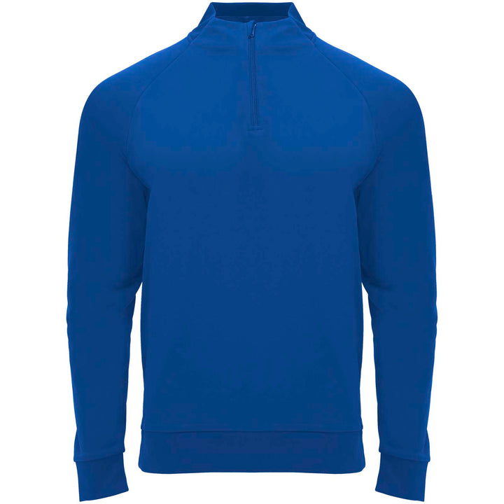Epiro 200 g/m² langærmet unisex sweatshirt med kvart lynlås