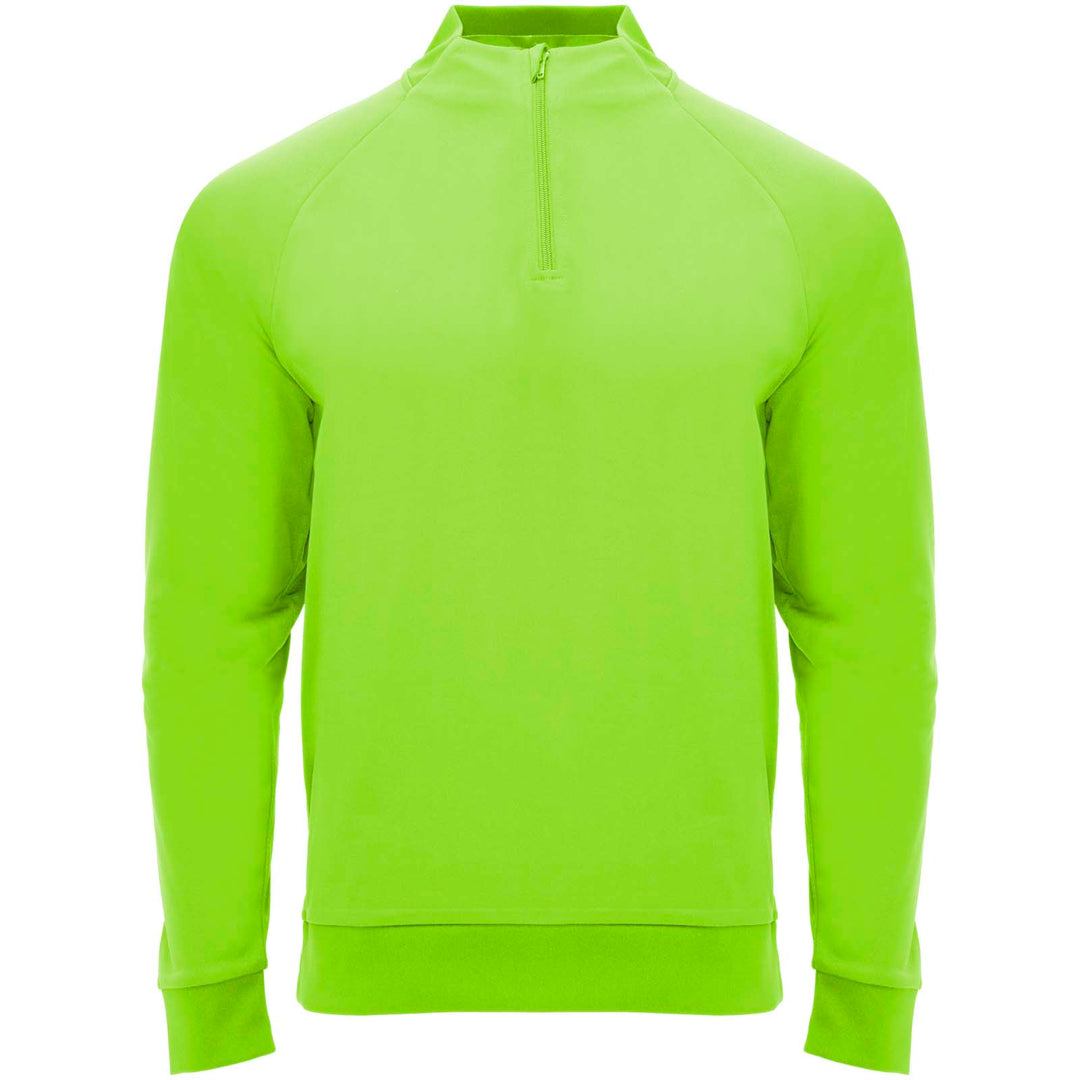 Epiro 200 g/m² langærmet unisex sweatshirt med kvart lynlås