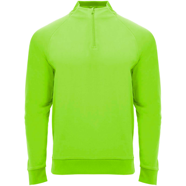 Epiro 200 g/m² langærmet unisex sweatshirt med kvart lynlås