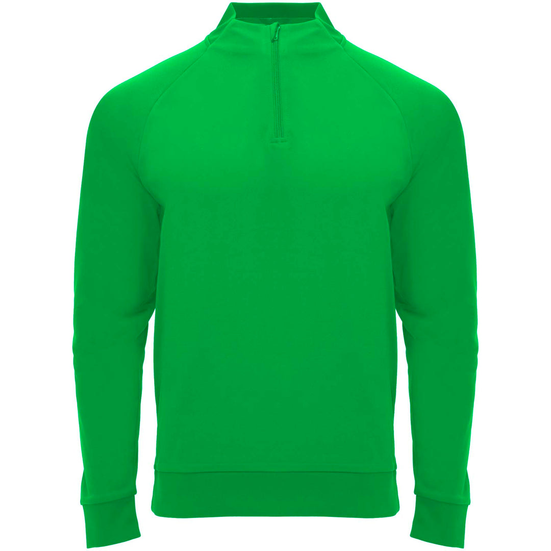 Epiro 200 g/m² langærmet unisex sweatshirt med kvart lynlås
