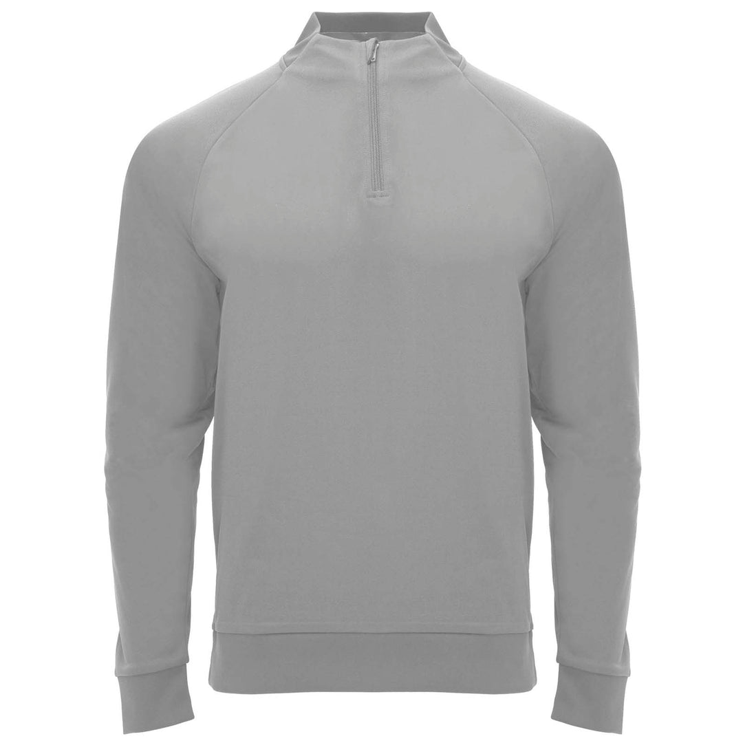 Epiro 200 g/m² langærmet unisex sweatshirt med kvart lynlås
