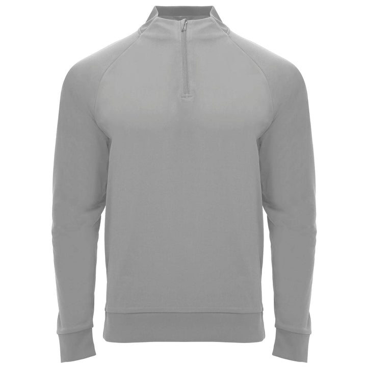 Epiro 200 g/m² langærmet unisex sweatshirt med kvart lynlås