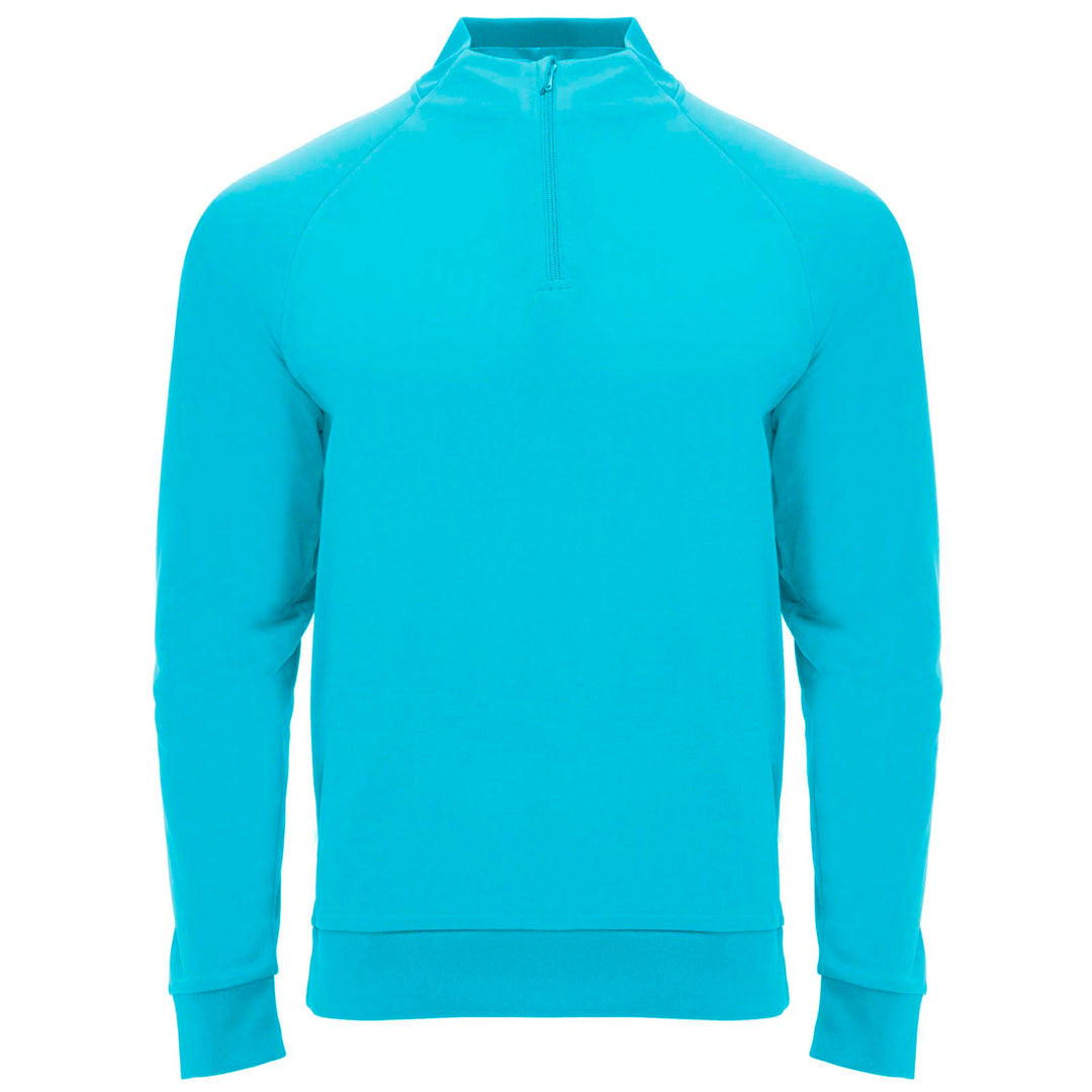 Epiro 200 g/m² langærmet unisex sweatshirt med kvart lynlås