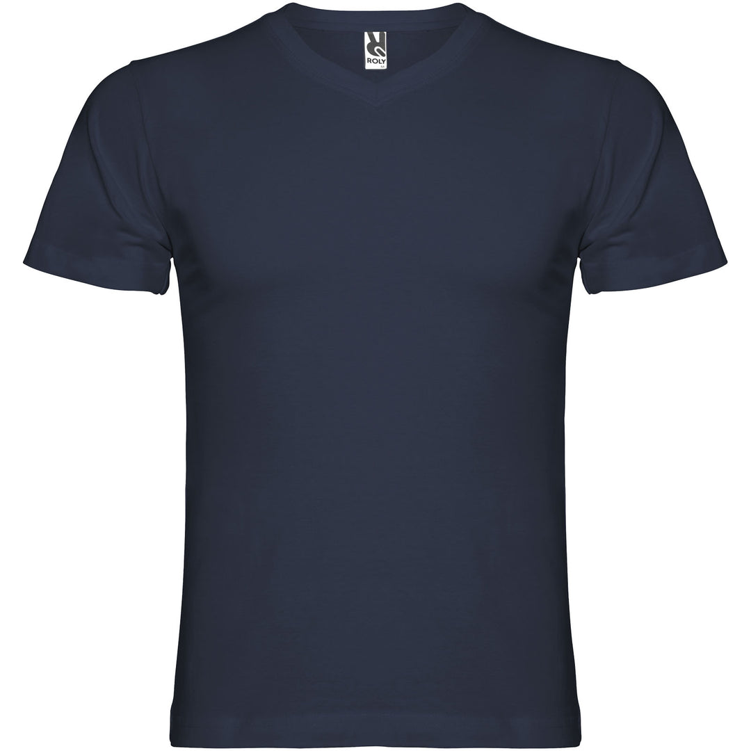 Samoyedo 155 g/m² kortærmet t-shirt med v-hals til mænd