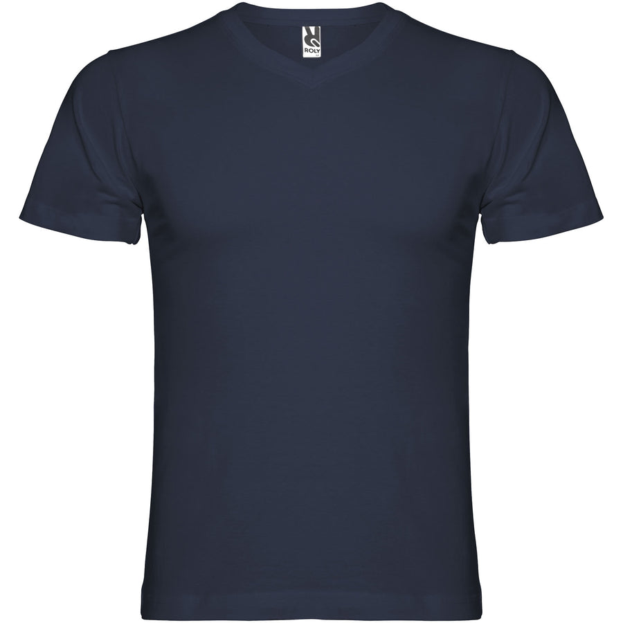 Samoyedo 155 g/m² kortærmet t-shirt med v-hals til mænd