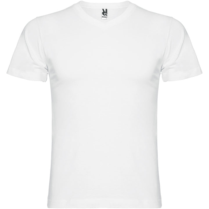 Samoyedo 155 g/m² kortærmet t-shirt med v-hals til mænd