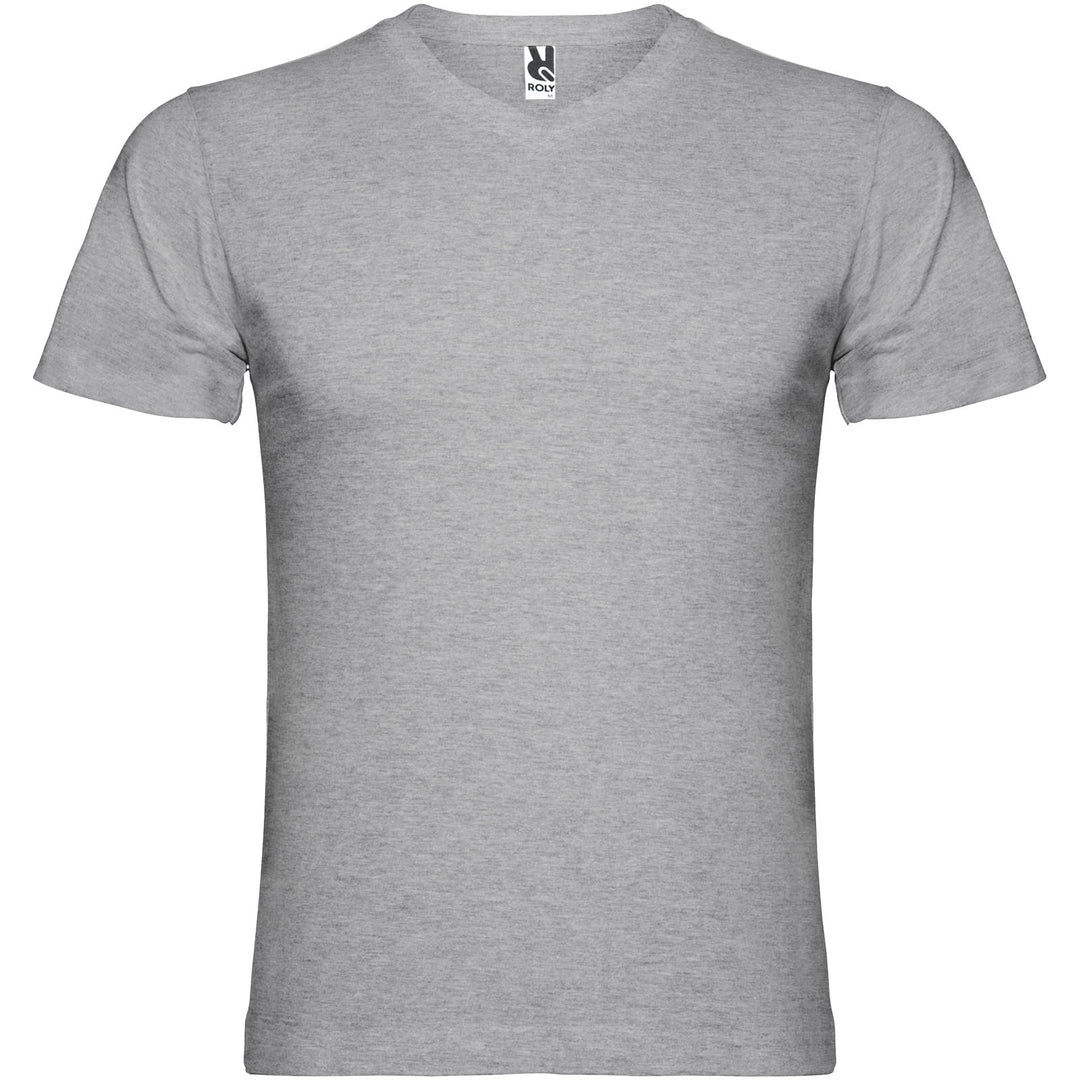 Samoyedo 155 g/m² kortærmet t-shirt med v-hals til mænd