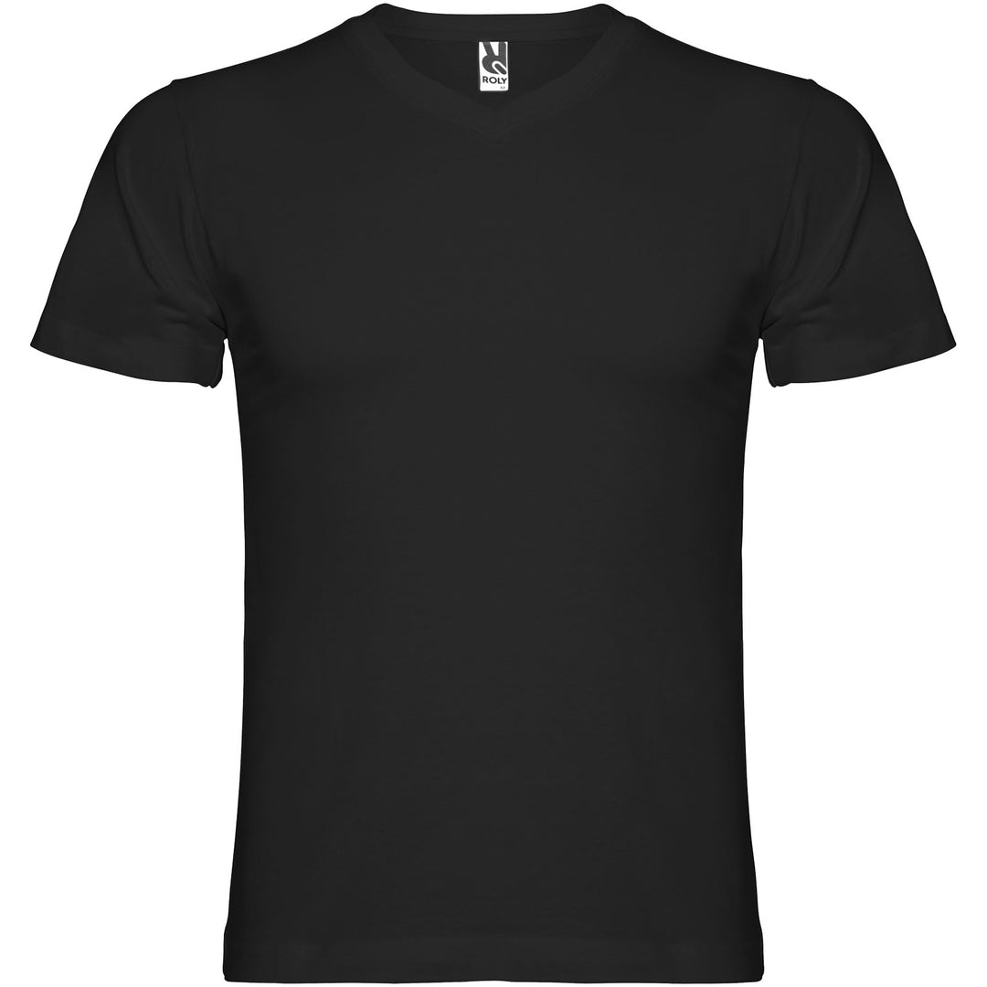 Samoyedo 155 g/m² kortærmet t-shirt med v-hals til mænd