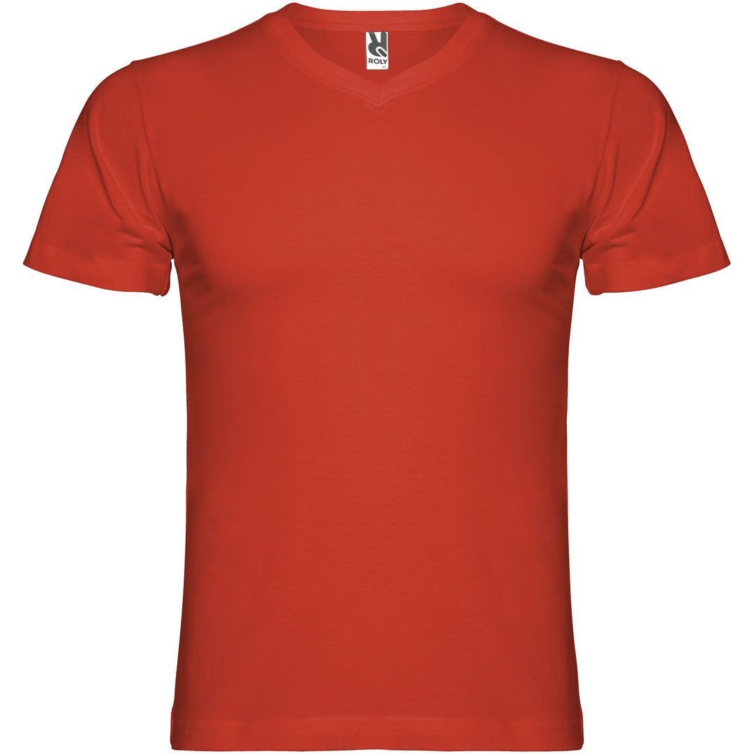 Samoyedo 155 g/m² kortærmet t-shirt med v-hals til mænd