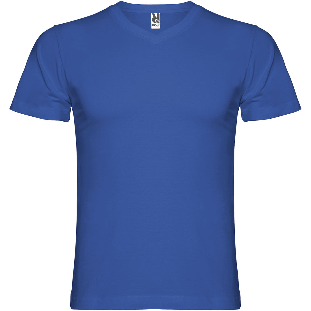 Samoyedo 155 g/m² kortærmet t-shirt med v-hals til mænd