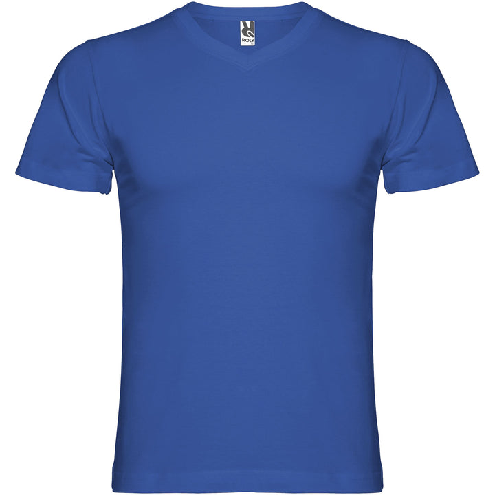Samoyedo 155 g/m² kortærmet t-shirt med v-hals til mænd