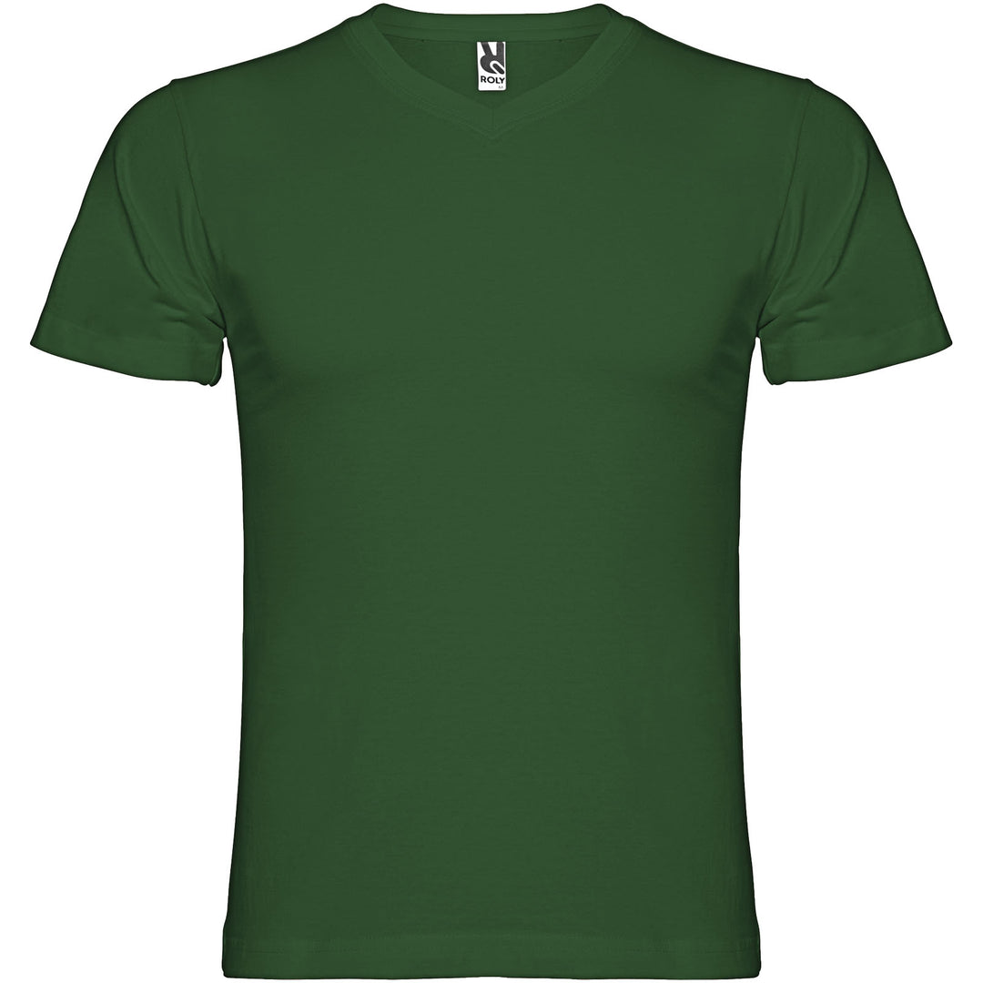 Samoyedo 155 g/m² kortærmet t-shirt med v-hals til mænd