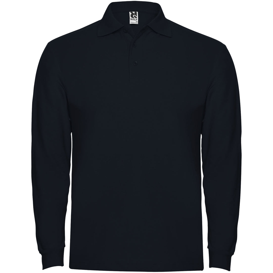 Estrella 220 g/m² langærmet polo til mænd