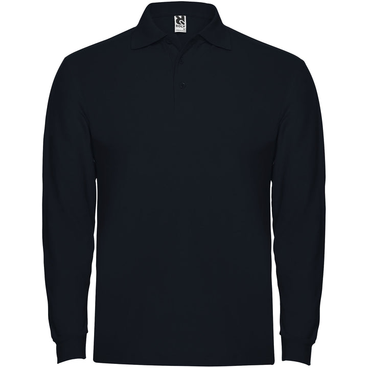 Estrella 220 g/m² langærmet polo til mænd