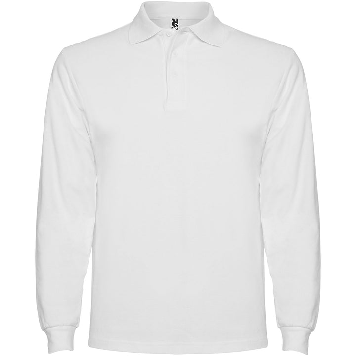 Estrella 220 g/m² langærmet polo til mænd