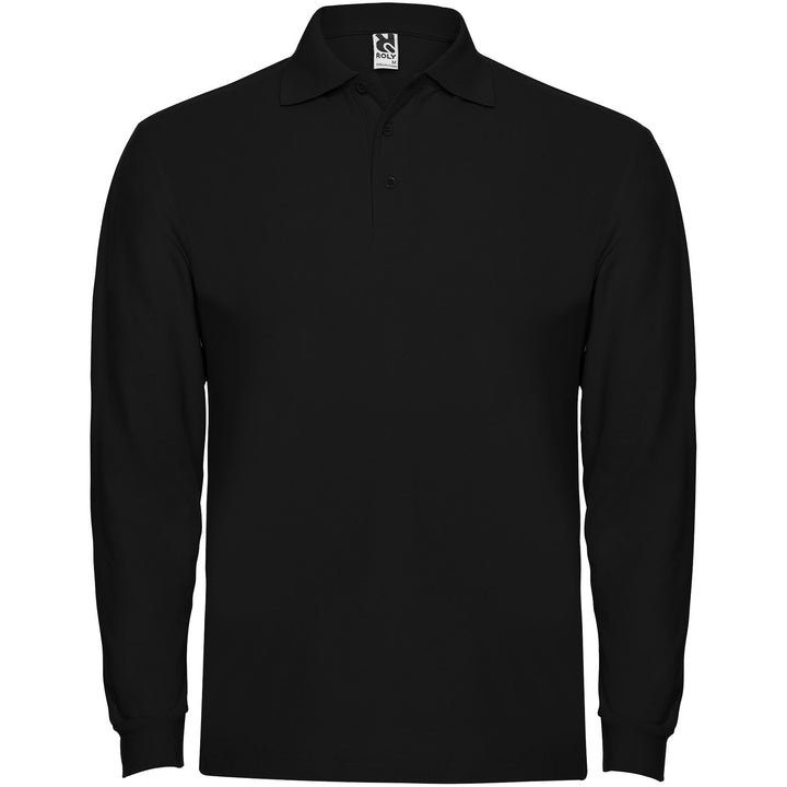 Estrella 220 g/m² langærmet polo til mænd