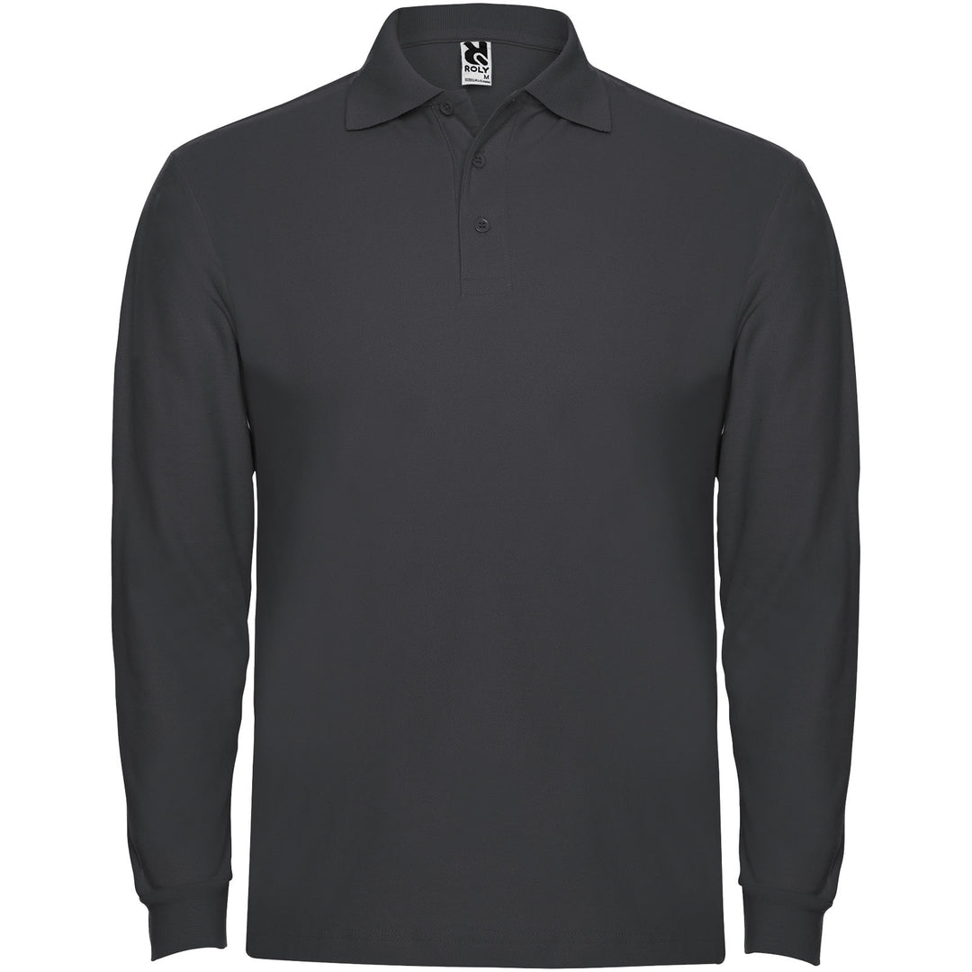 Estrella 220 g/m² langærmet polo til mænd