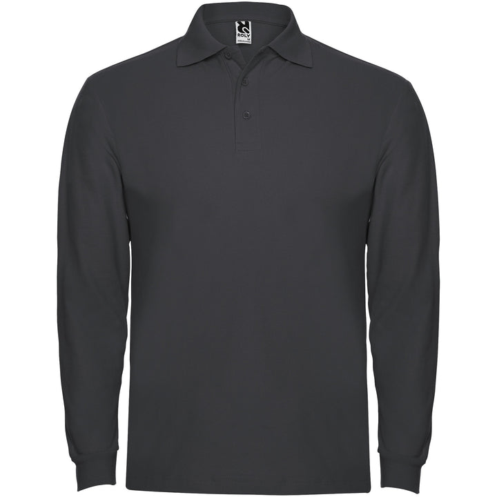 Estrella 220 g/m² langærmet polo til mænd