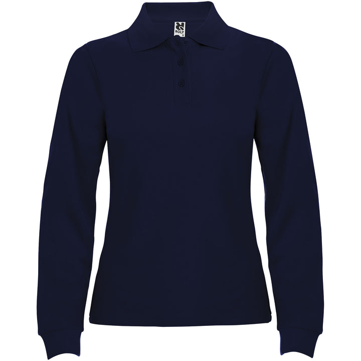 Estrella 220 g/m² langærmet polo til kvinder