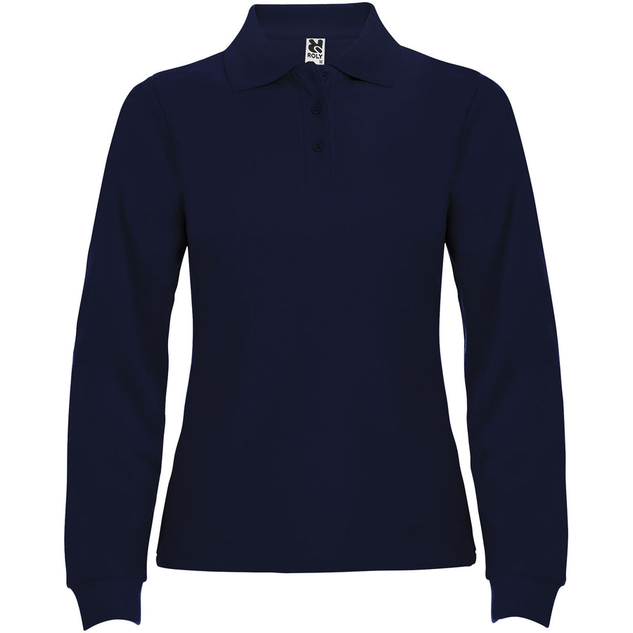 Estrella 220 g/m² langærmet polo til kvinder