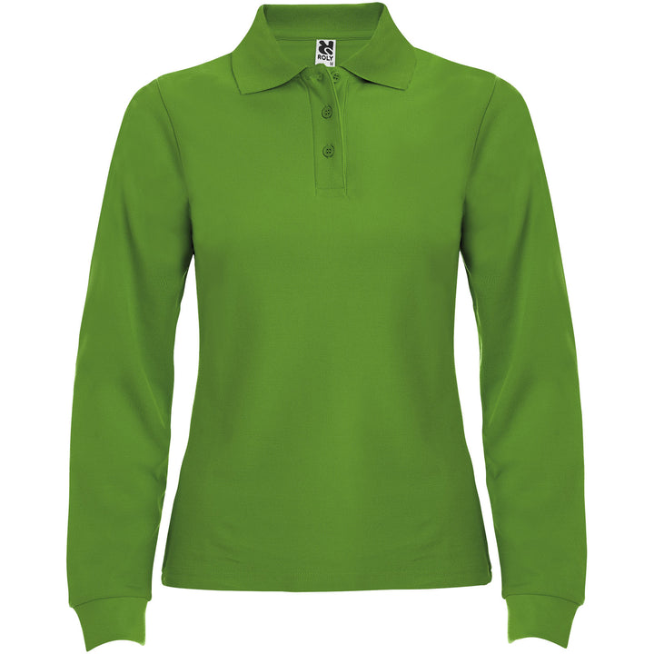 Estrella 220 g/m² langærmet polo til kvinder