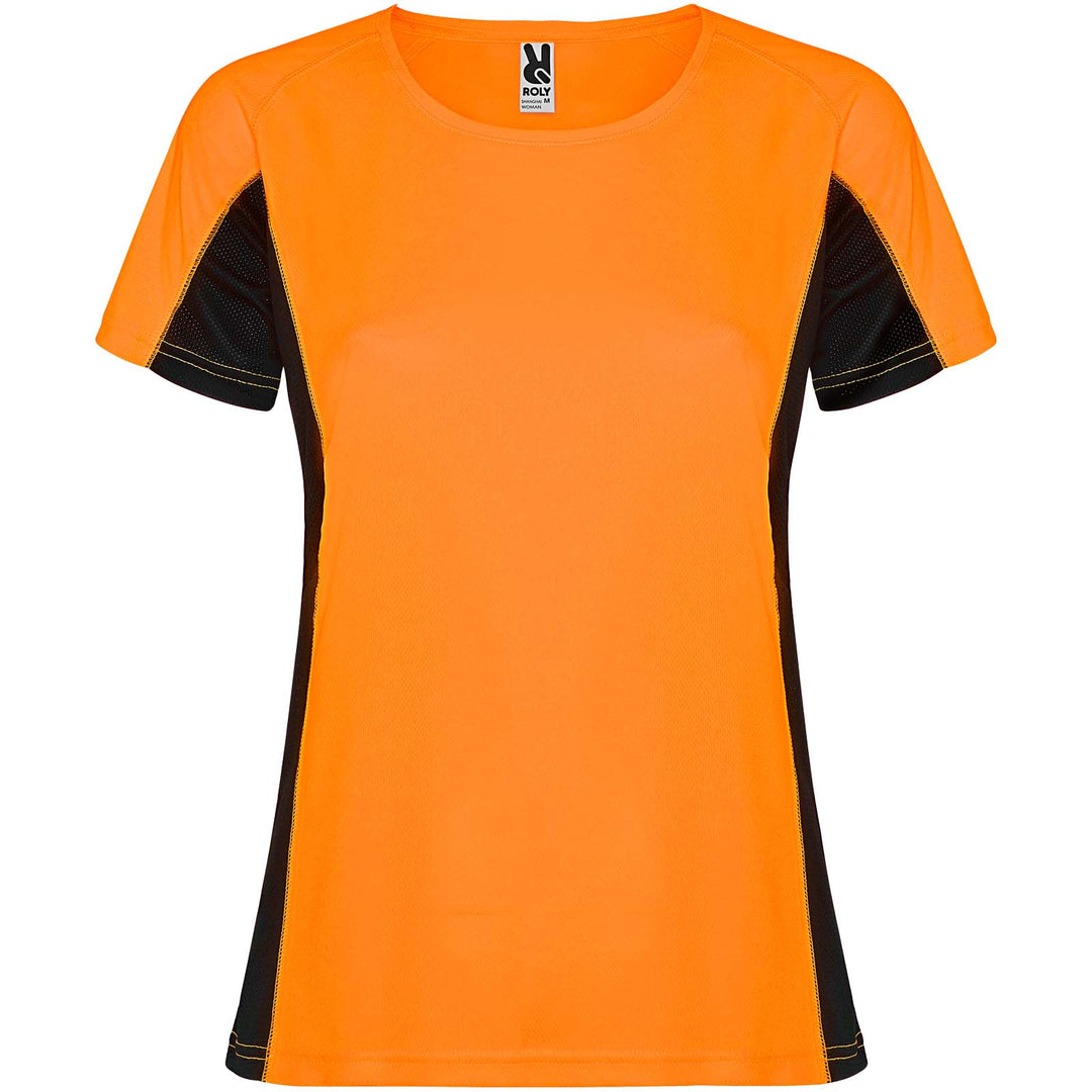 Shanghai 140 g/m² kortærmet sports t-shirt til kvinder
