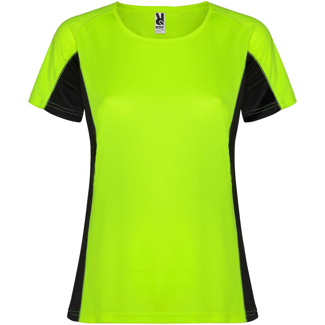 Shanghai 140 g/m² kortærmet sports t-shirt til kvinder