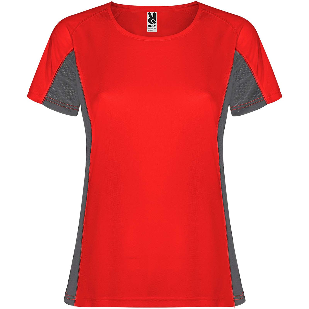 Shanghai 140 g/m² kortærmet sports t-shirt til kvinder