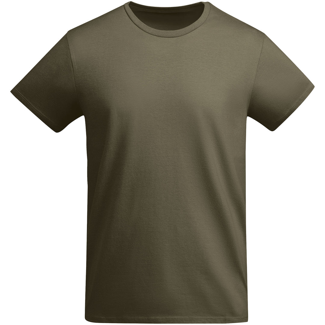 Breda 175 g/m² kortærmet t-shirt økologisk bomuld til mænd