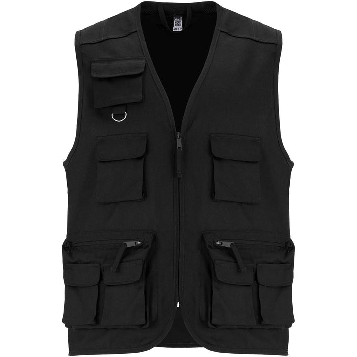 Venera arbejdsvest med v-hals og flere lommer 200 g/m2