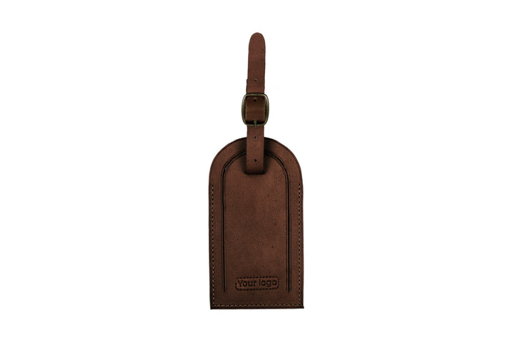 Bagage tag T-2224 - Dark brown