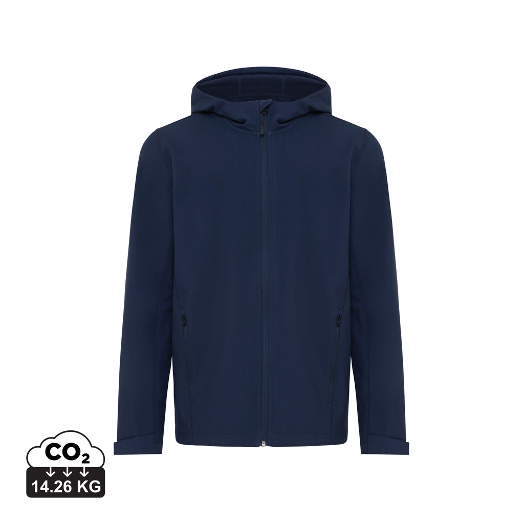 IQONIQ Makalu herre softshell jakke i genanvendt polyester