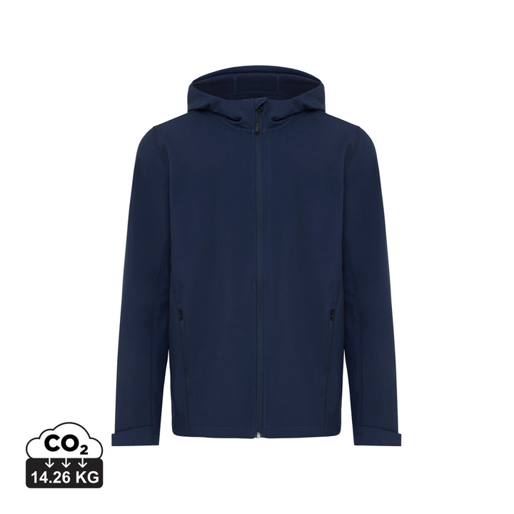 IQONIQ Makalu herre softshell jakke i genanvendt polyester