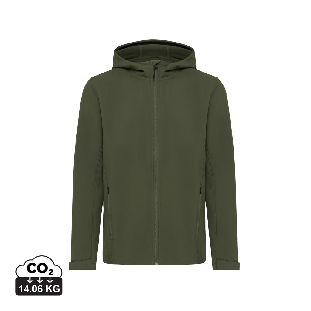 IQONIQ Makalu herre softshell jakke i genanvendt polyester