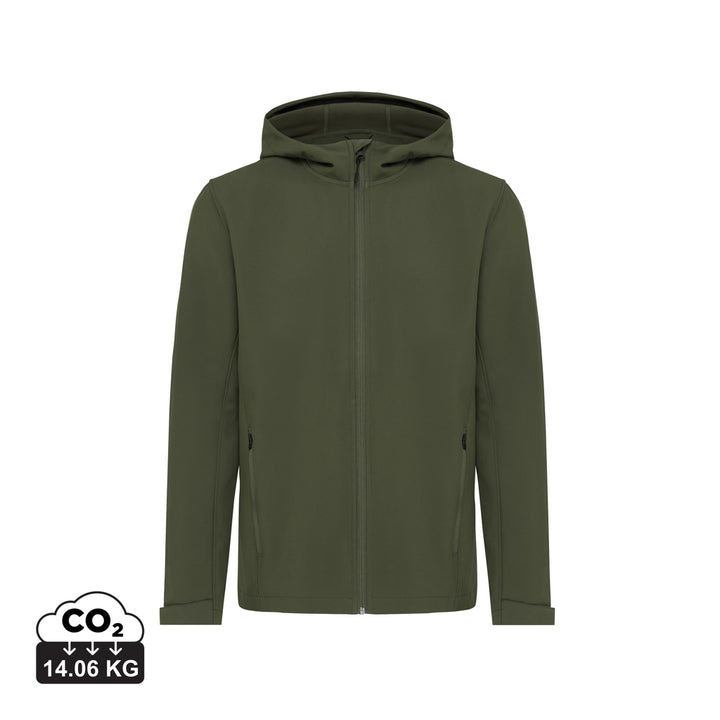 IQONIQ Makalu herre softshell jakke i genanvendt polyester