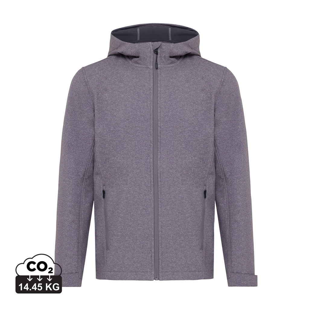 IQONIQ Makalu herre softshell jakke i genanvendt polyester