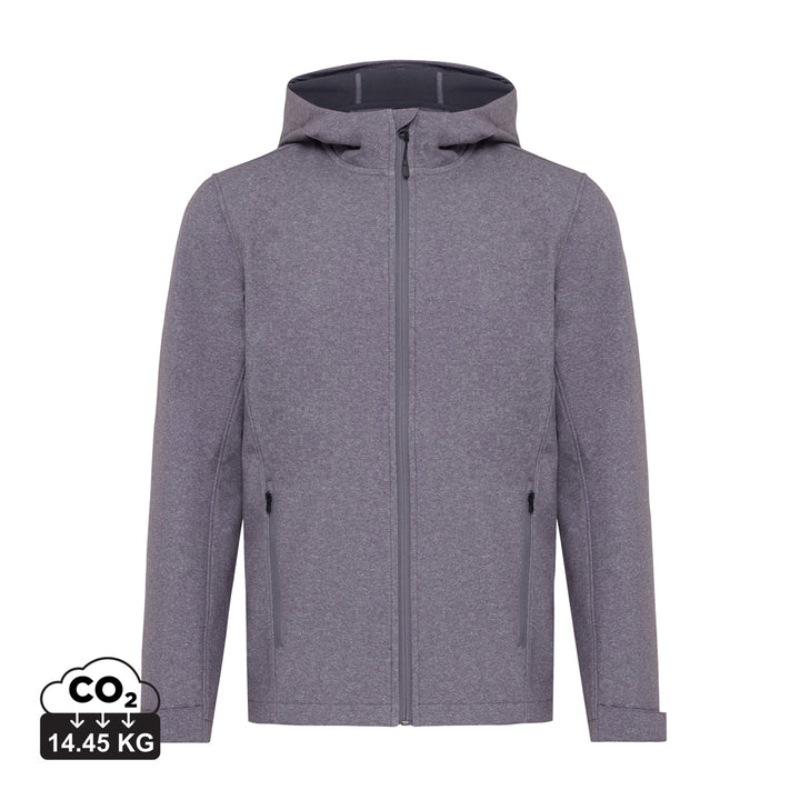 IQONIQ Makalu herre softshell jakke i genanvendt polyester